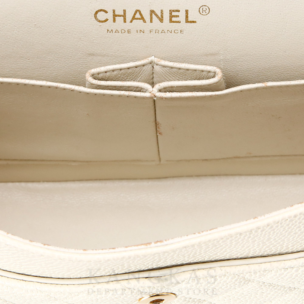 CHANEL(USED)샤넬 클래식 캐비어 미듐