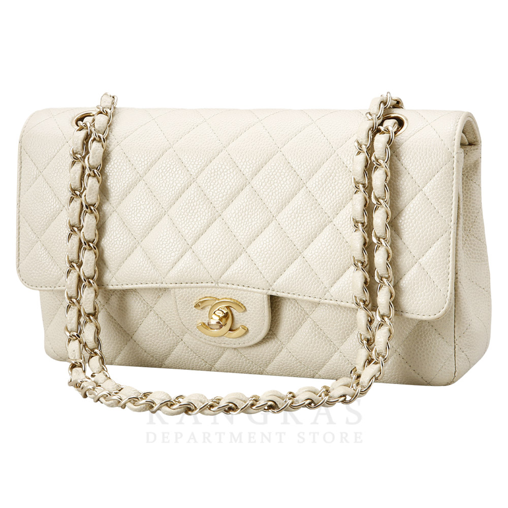 CHANEL(USED)샤넬 클래식 캐비어 미듐