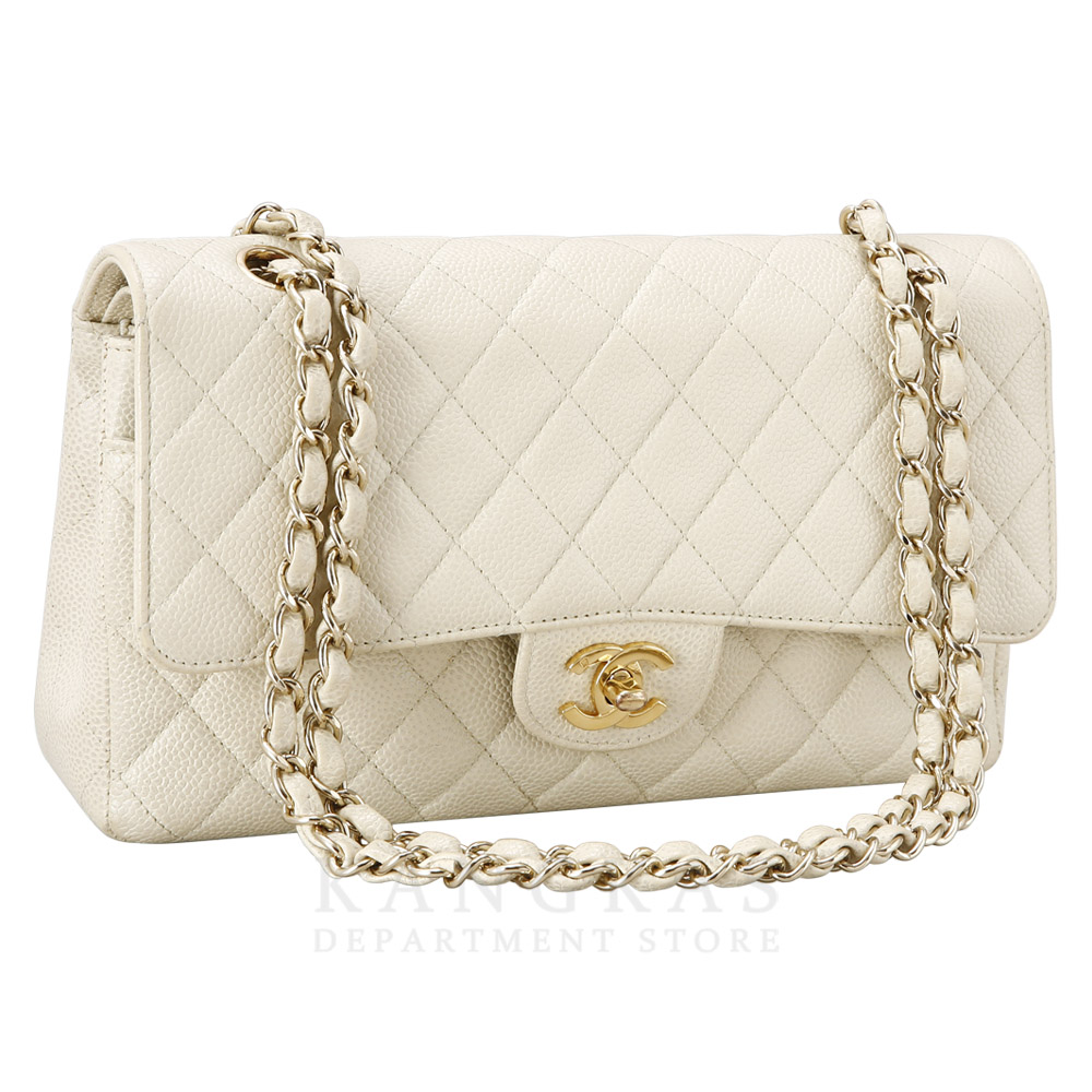 CHANEL(USED)샤넬 클래식 캐비어 미듐
