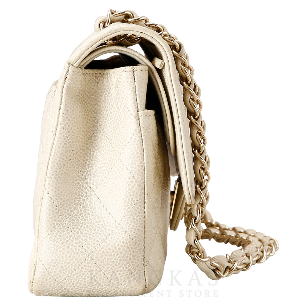 CHANEL(USED)샤넬 클래식 캐비어 미듐