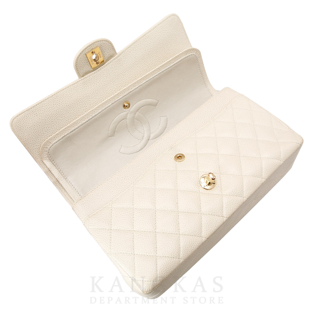 CHANEL(USED)샤넬 클래식 캐비어 미듐