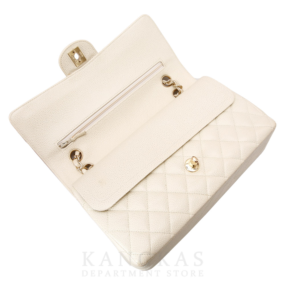 CHANEL(USED)샤넬 클래식 캐비어 미듐