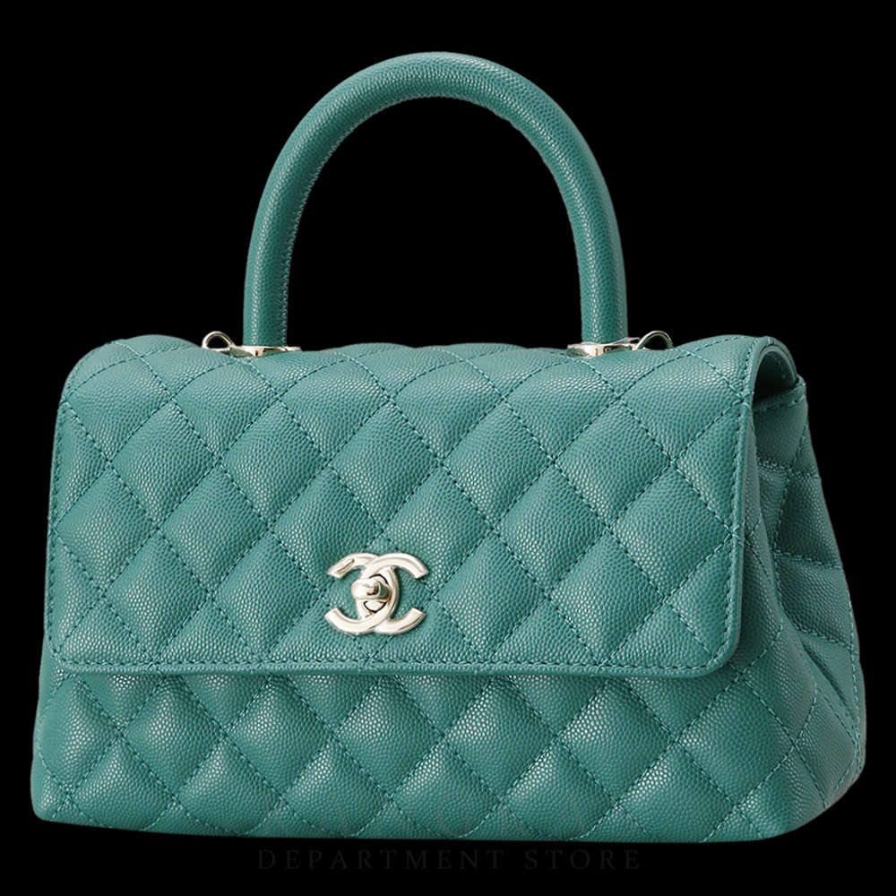 CHANEL(USED)샤넬 A92990 캐비어 코코핸들 스몰
