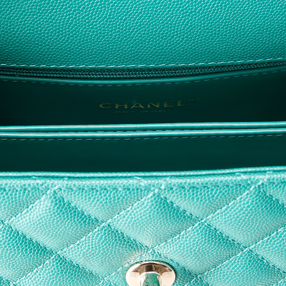 CHANEL(USED)샤넬 A92990 캐비어 코코핸들 스몰