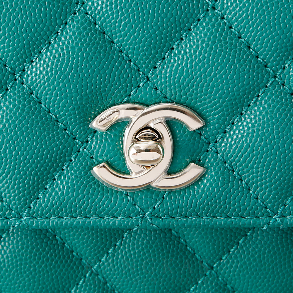 CHANEL(USED)샤넬 A92990 캐비어 코코핸들 스몰