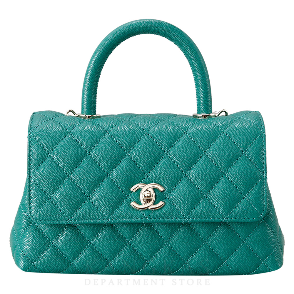 CHANEL(USED)샤넬 A92990 캐비어 코코핸들 스몰