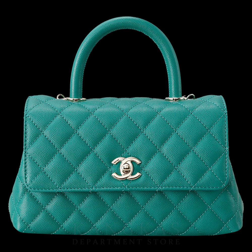 CHANEL(USED)샤넬 A92990 캐비어 코코핸들 스몰
