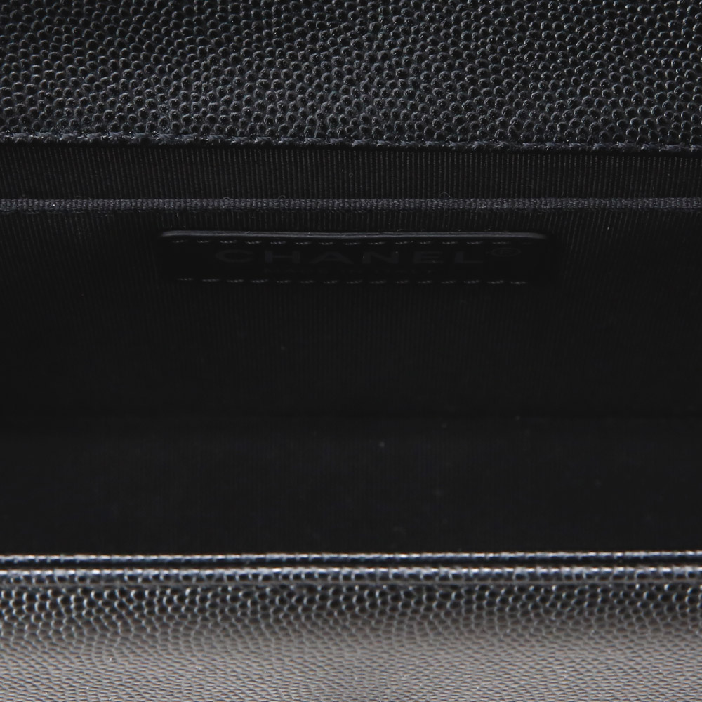 CHANEL(USED)샤넬 보이샤넬 캐비어 미듐