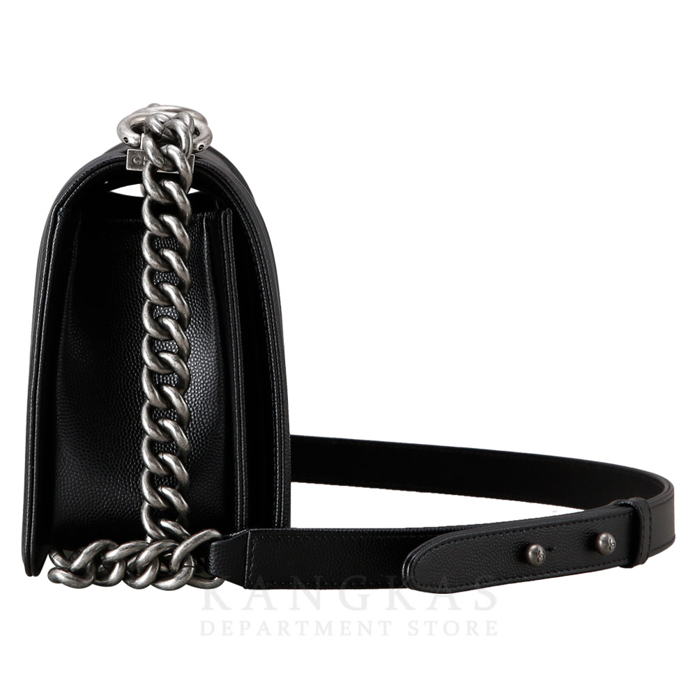 CHANEL(USED)샤넬 보이샤넬 캐비어 미듐