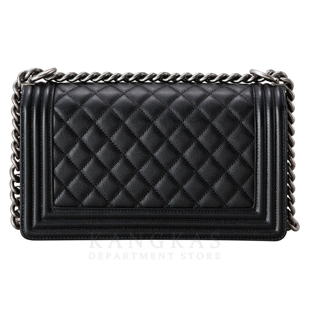 CHANEL(USED)샤넬 보이샤넬 캐비어 미듐