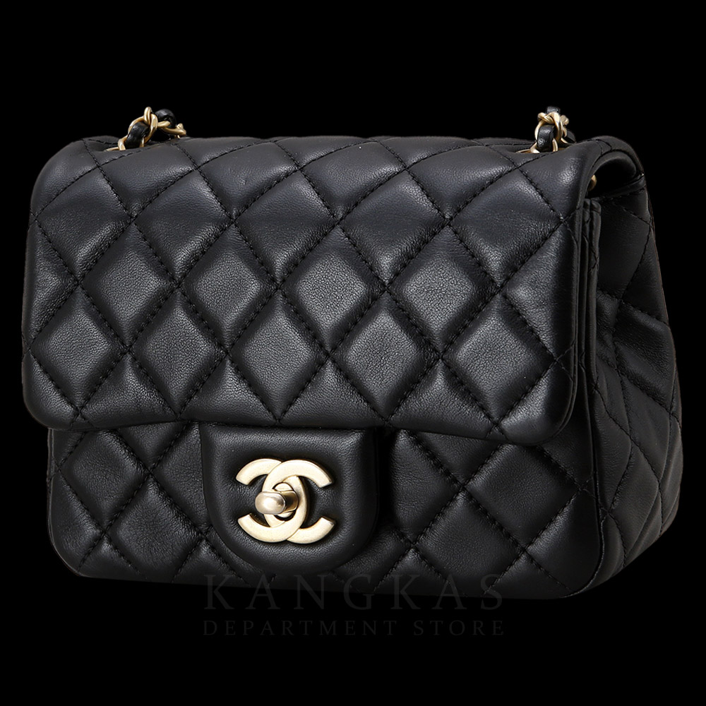 CHANEL(USED)샤넬 AS1786 램스킨 클래식 골든볼 쁘띠삭