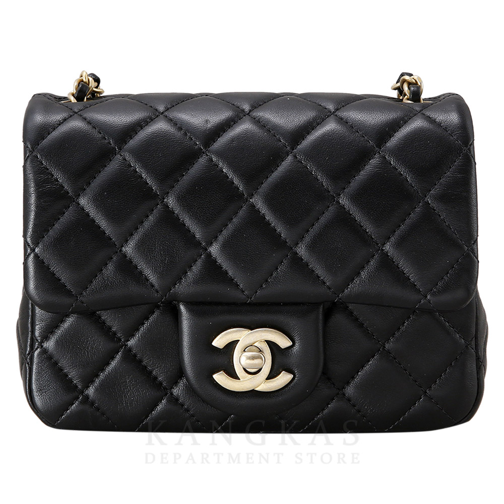 CHANEL(USED)샤넬 AS1786 램스킨 클래식 골든볼 쁘띠삭