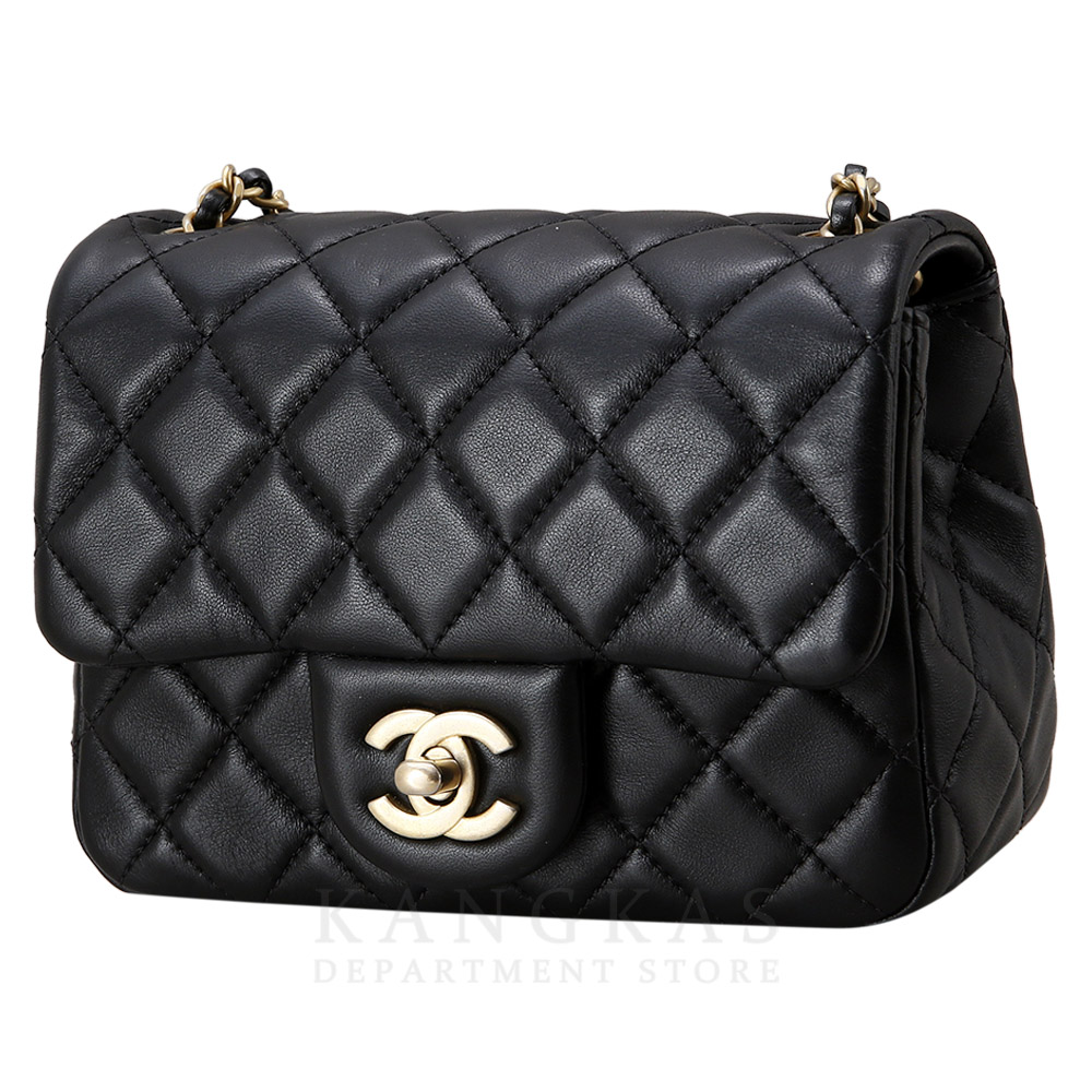 CHANEL(USED)샤넬 AS1786 램스킨 클래식 골든볼 쁘띠삭