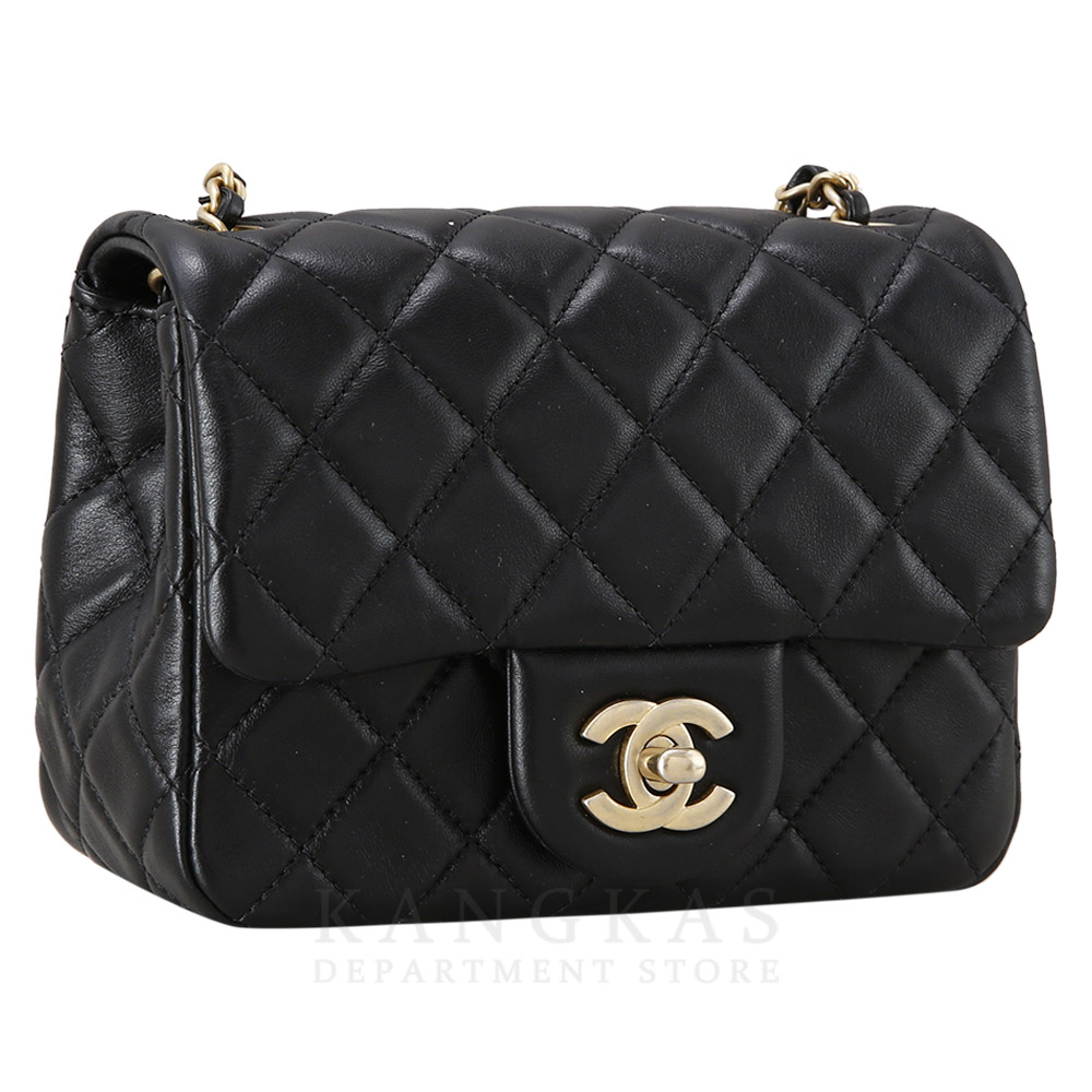CHANEL(USED)샤넬 AS1786 램스킨 클래식 골든볼 쁘띠삭