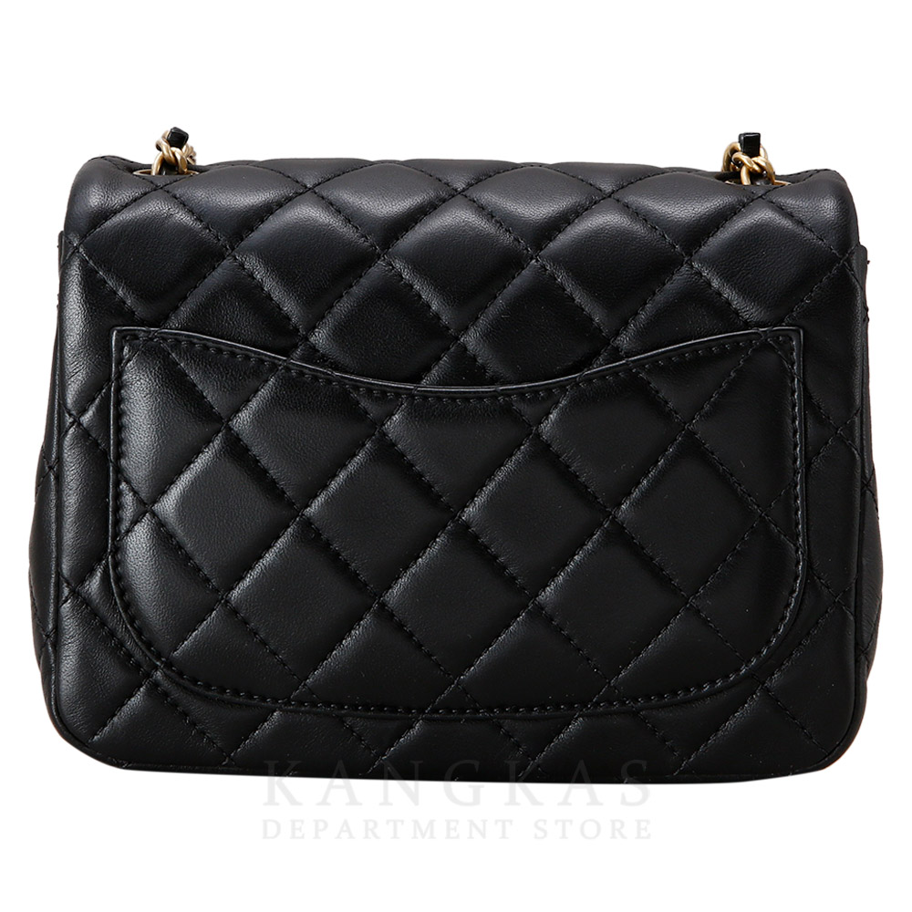 CHANEL(USED)샤넬 AS1786 램스킨 클래식 골든볼 쁘띠삭