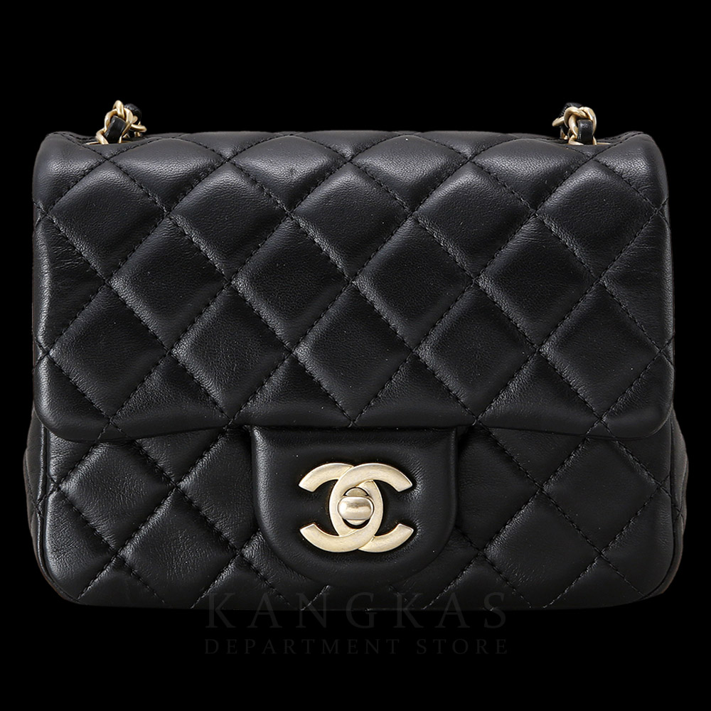 CHANEL(USED)샤넬 AS1786 램스킨 클래식 골든볼 쁘띠삭