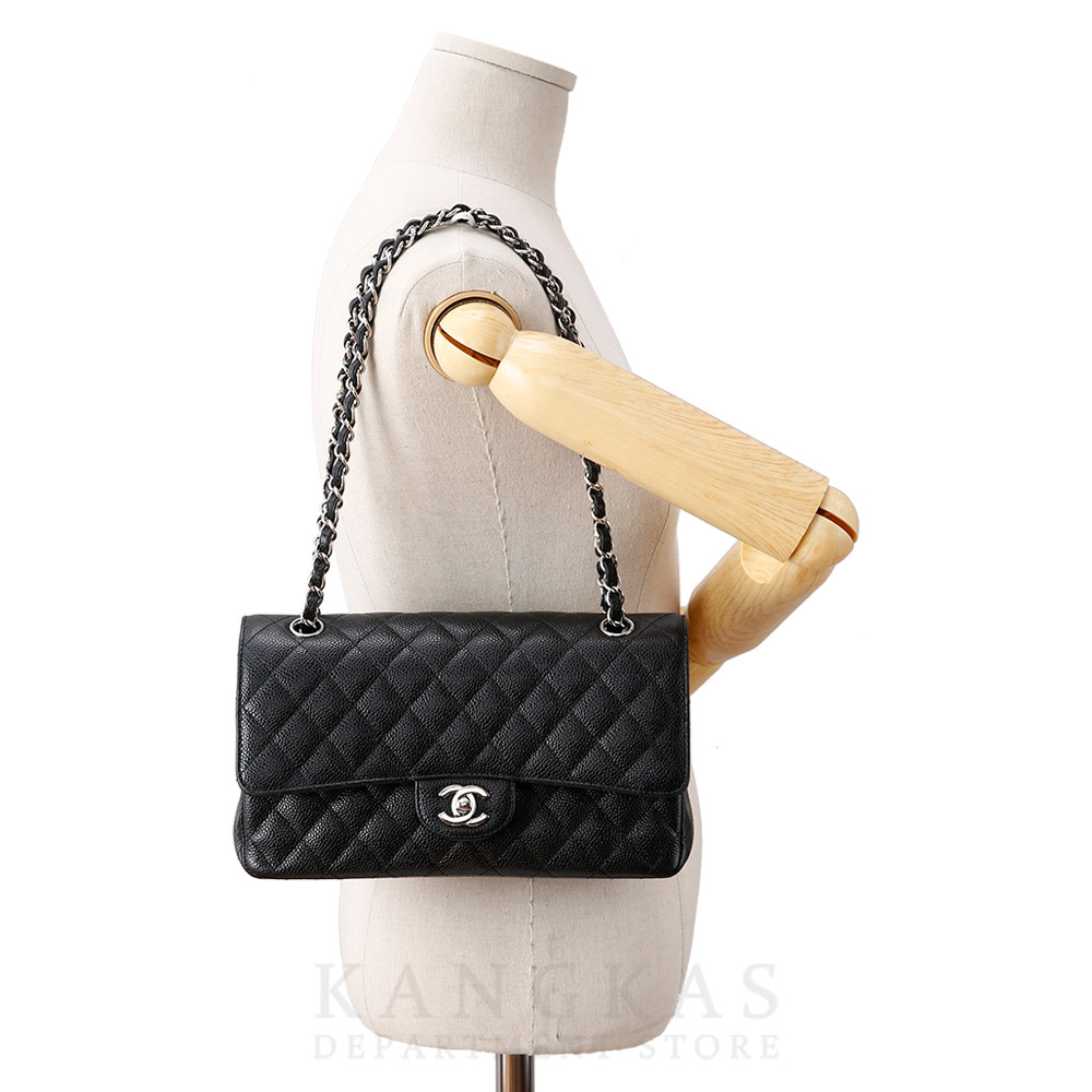 CHANEL(USED)샤넬 캐비어 클래식 미듐 플랩백