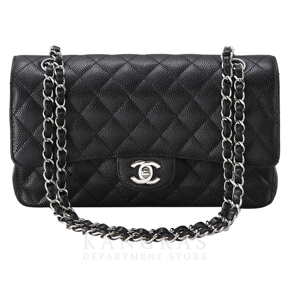 CHANEL(USED)샤넬 캐비어 클래식 미듐 플랩백