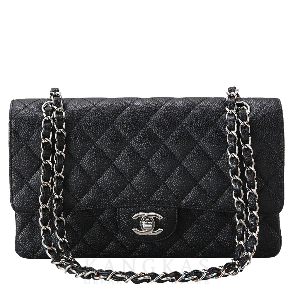 CHANEL(USED)샤넬 클래식 캐비어 미듐