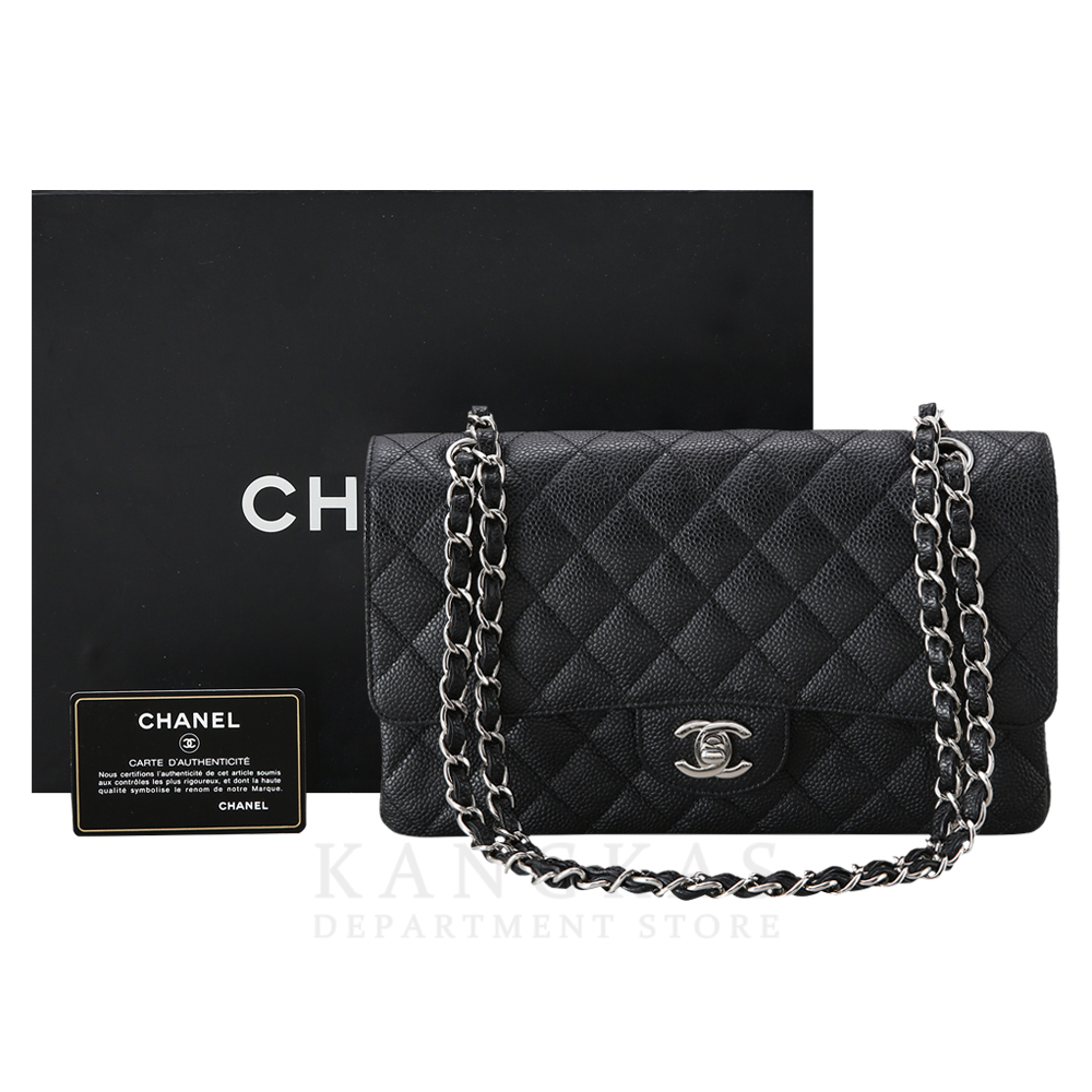 CHANEL(USED)샤넬 클래식 캐비어 미듐