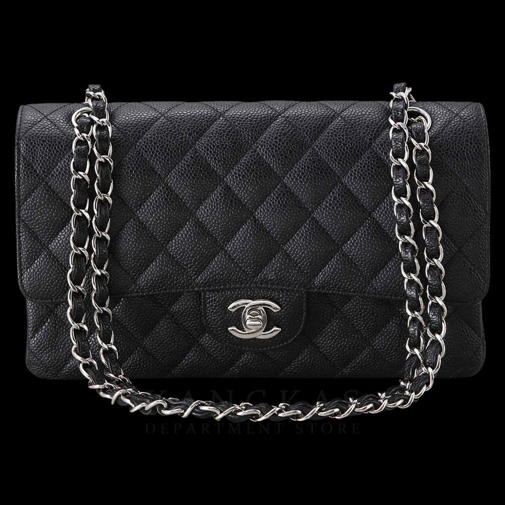 CHANEL(USED)샤넬 클래식 캐비어 미듐