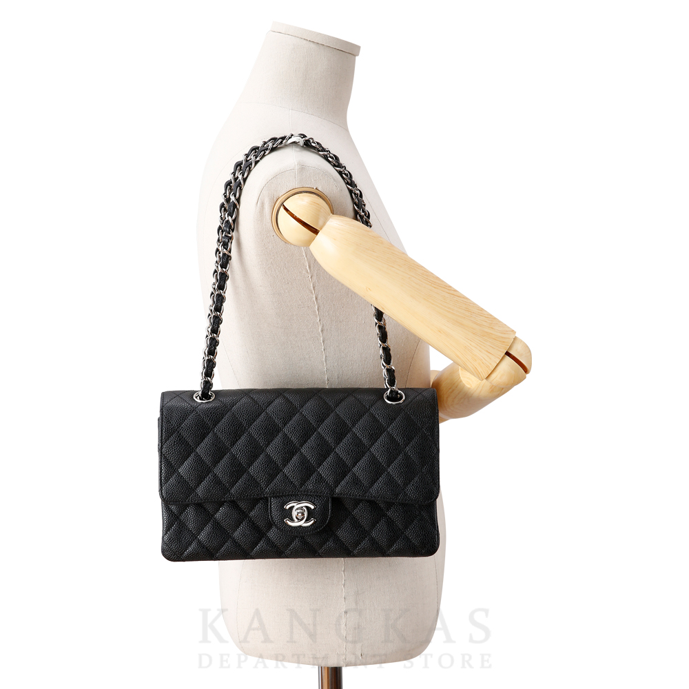 CHANEL(USED)샤넬 클래식 캐비어 미듐