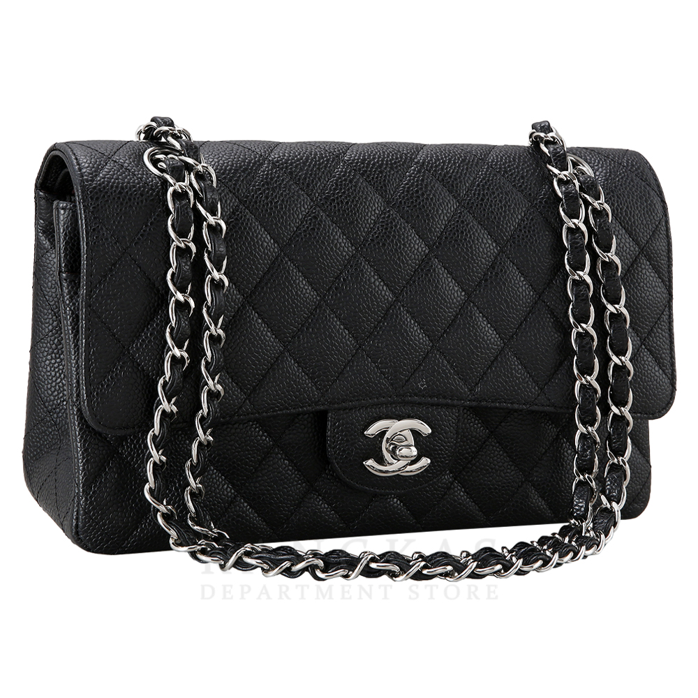 CHANEL(USED)샤넬 클래식 캐비어 미듐