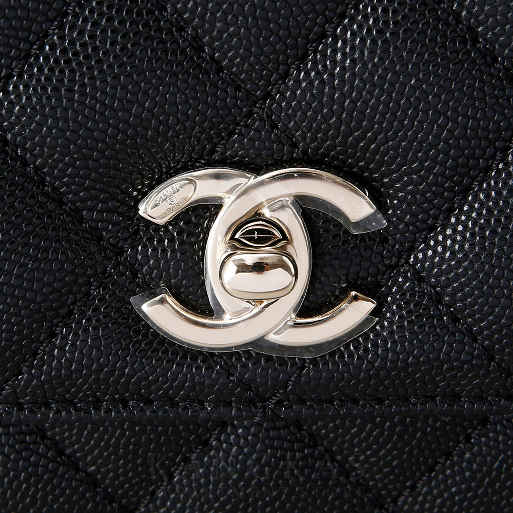 CHANEL(USED)샤넬 캐비어 코코핸들 미니