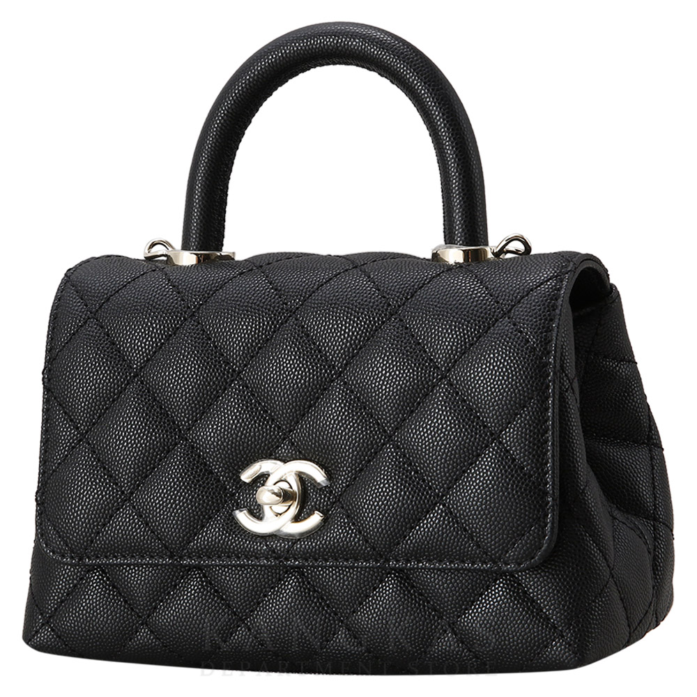 CHANEL(USED)샤넬 캐비어 코코핸들 미니