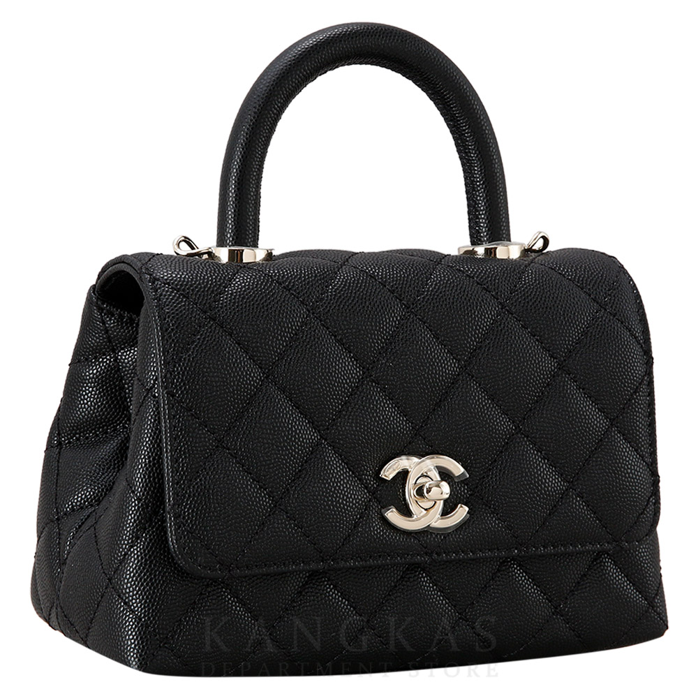 CHANEL(USED)샤넬 캐비어 코코핸들 미니
