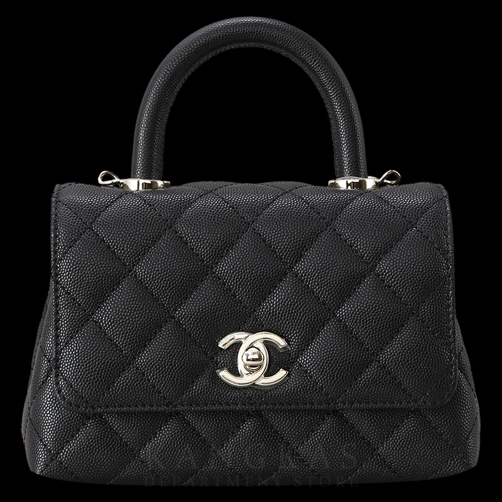 CHANEL(USED)샤넬 캐비어 코코핸들 미니