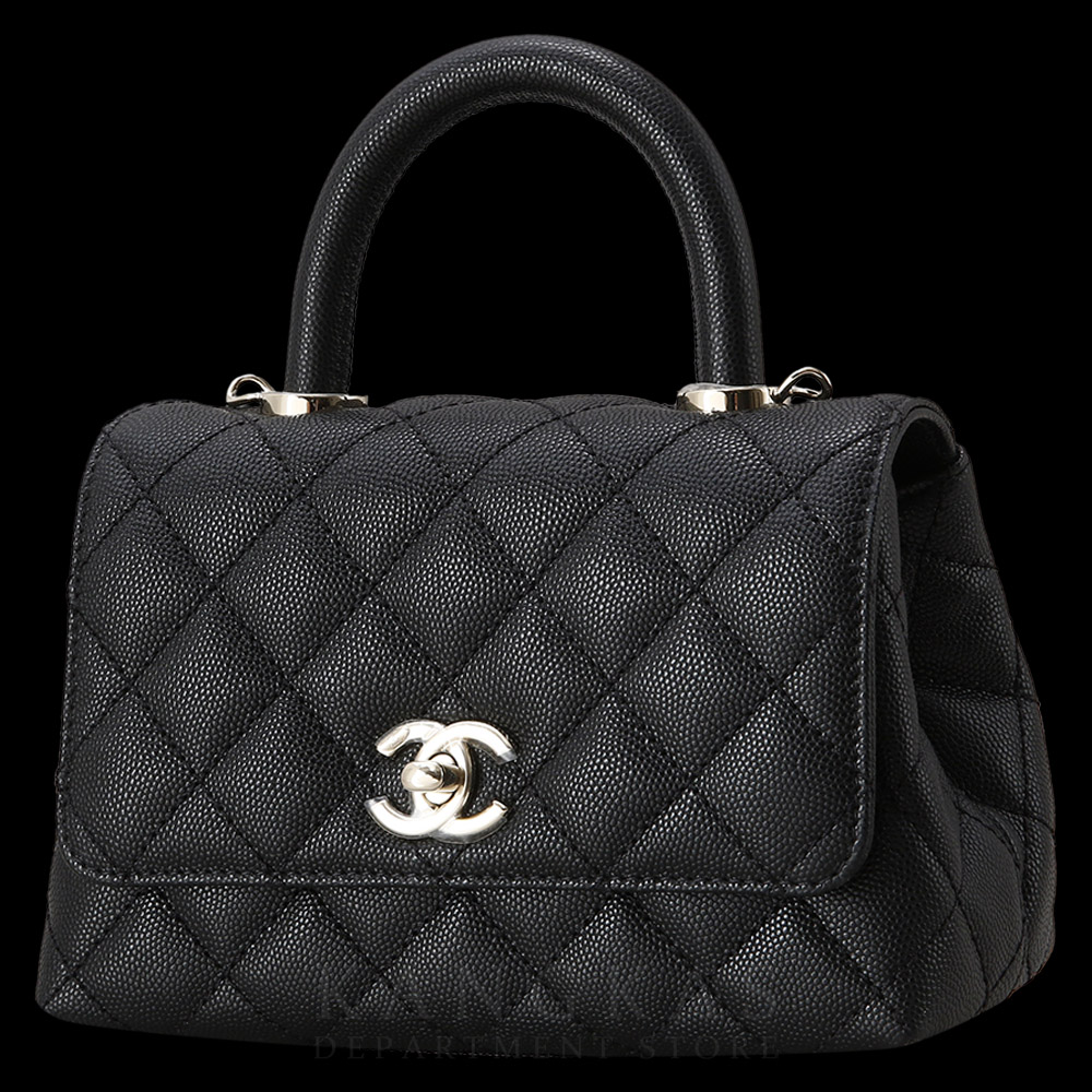 CHANEL(USED)샤넬 캐비어 코코핸들 미니