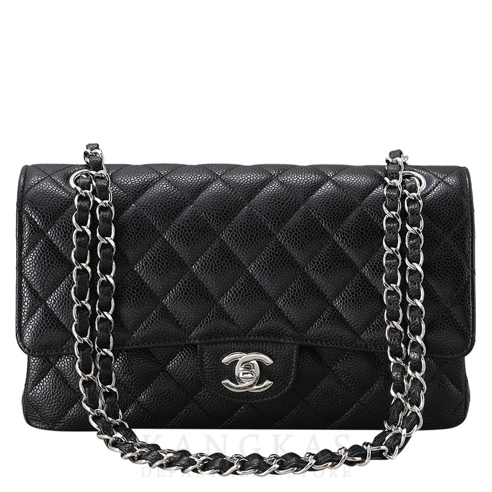 CHANEL(USED)샤넬 캐비어 클래식 미듐 플랩백