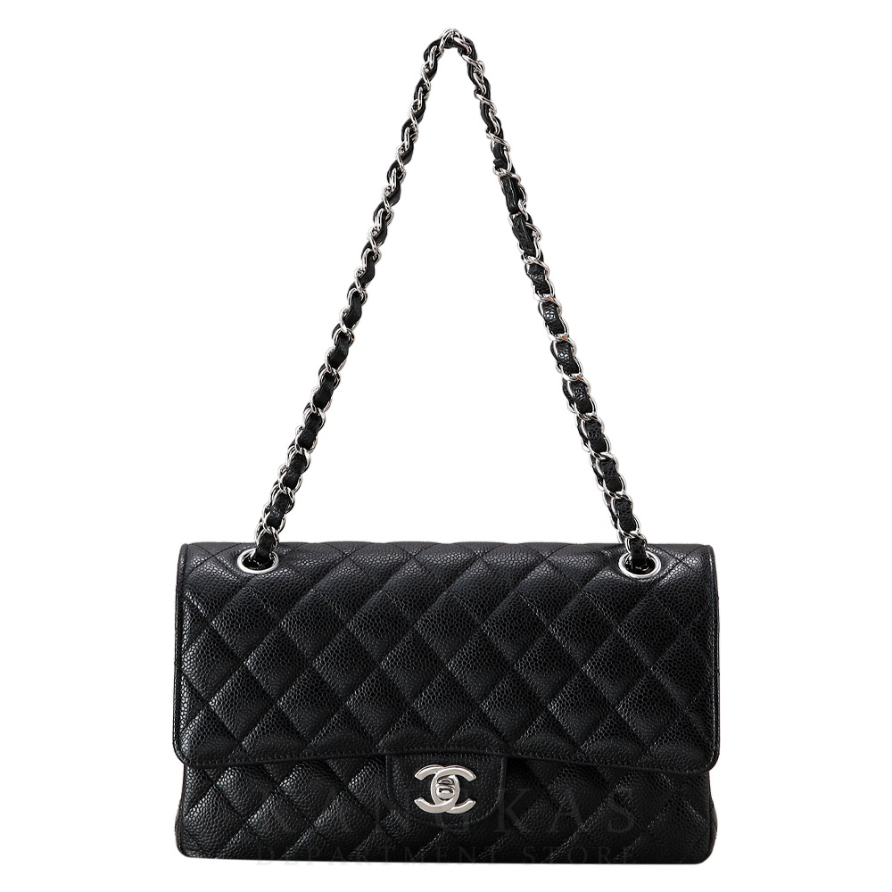 CHANEL(USED)샤넬 캐비어 클래식 미듐 플랩백