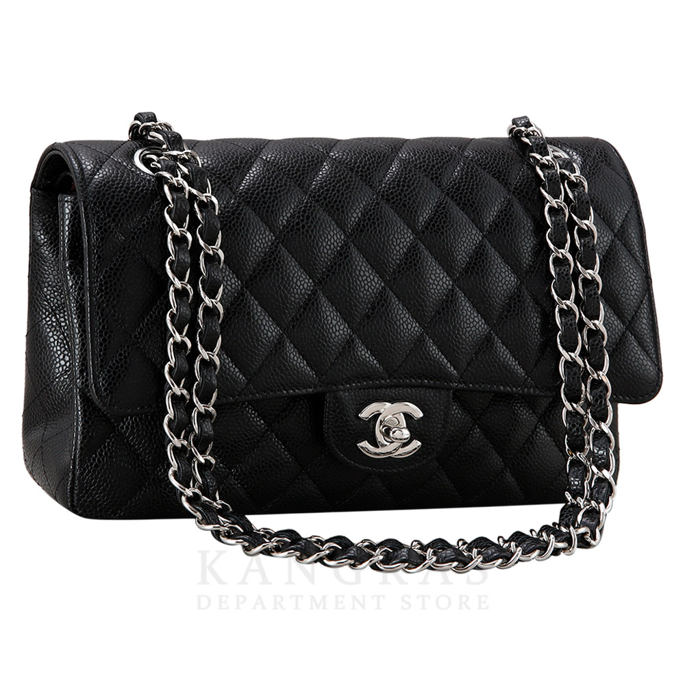 CHANEL(USED)샤넬 캐비어 클래식 미듐 플랩백