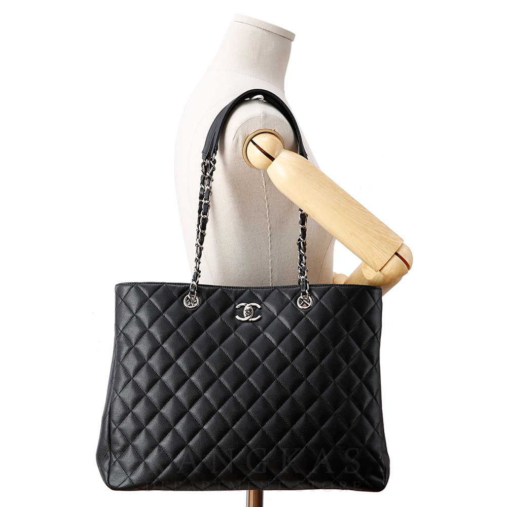 CHANEL(USED)샤넬 A91046 캐비어 클래식 쇼퍼백