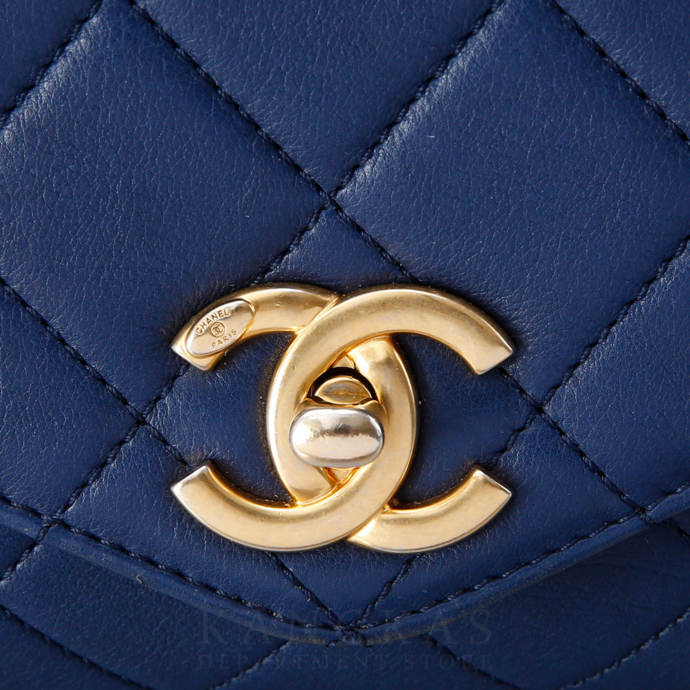 CHANEL(USED)샤넬 AS0626 시즌 플랩 탑핸들 토트백