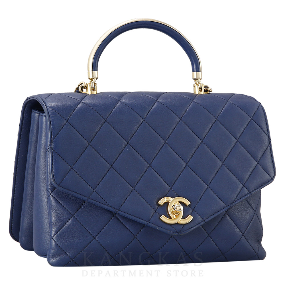 CHANEL(USED)샤넬 AS0626 시즌 플랩 탑핸들 토트백