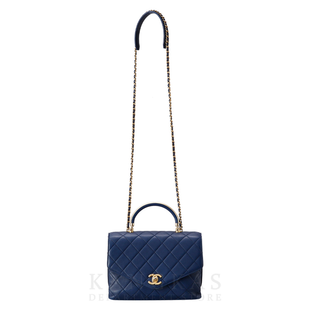CHANEL(USED)샤넬 AS0626 시즌 플랩 탑핸들 토트백