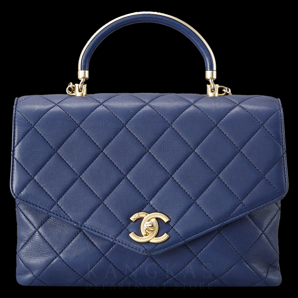 CHANEL(USED)샤넬 AS0626 시즌 플랩 탑핸들 토트백