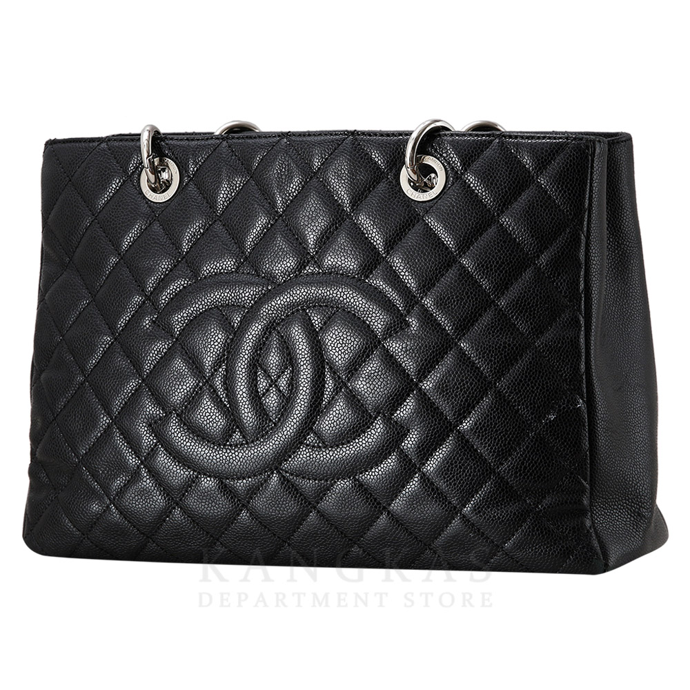 CHANEL(USED)샤넬 캐비어 그랜드샤핑 숄더백 캉카스백화점