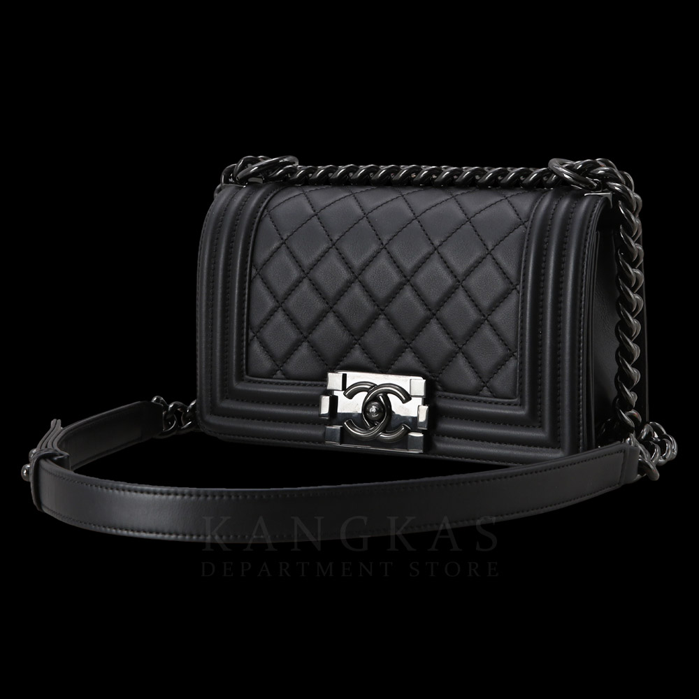 CHANEL(USED)샤넬 램스킨 보이샤넬 스몰 플랩백