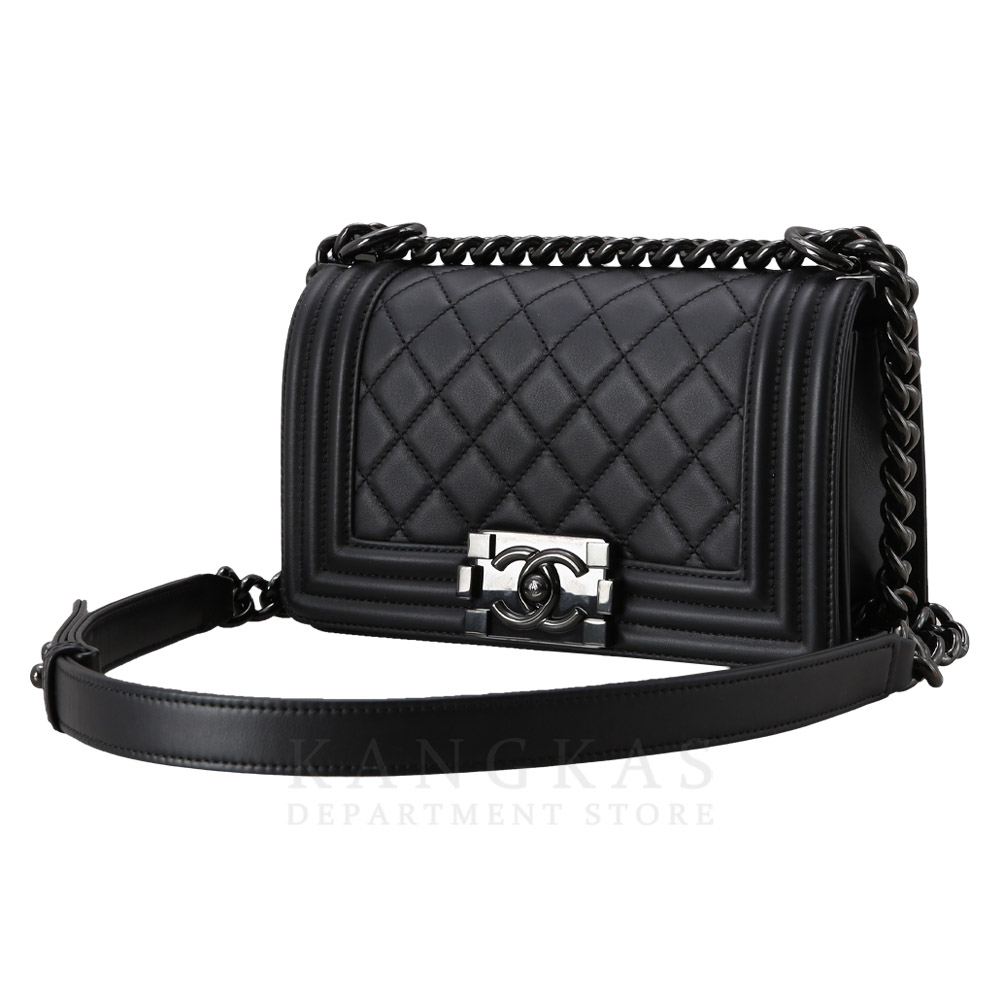 CHANEL(USED)샤넬 램스킨 보이샤넬 스몰 플랩백