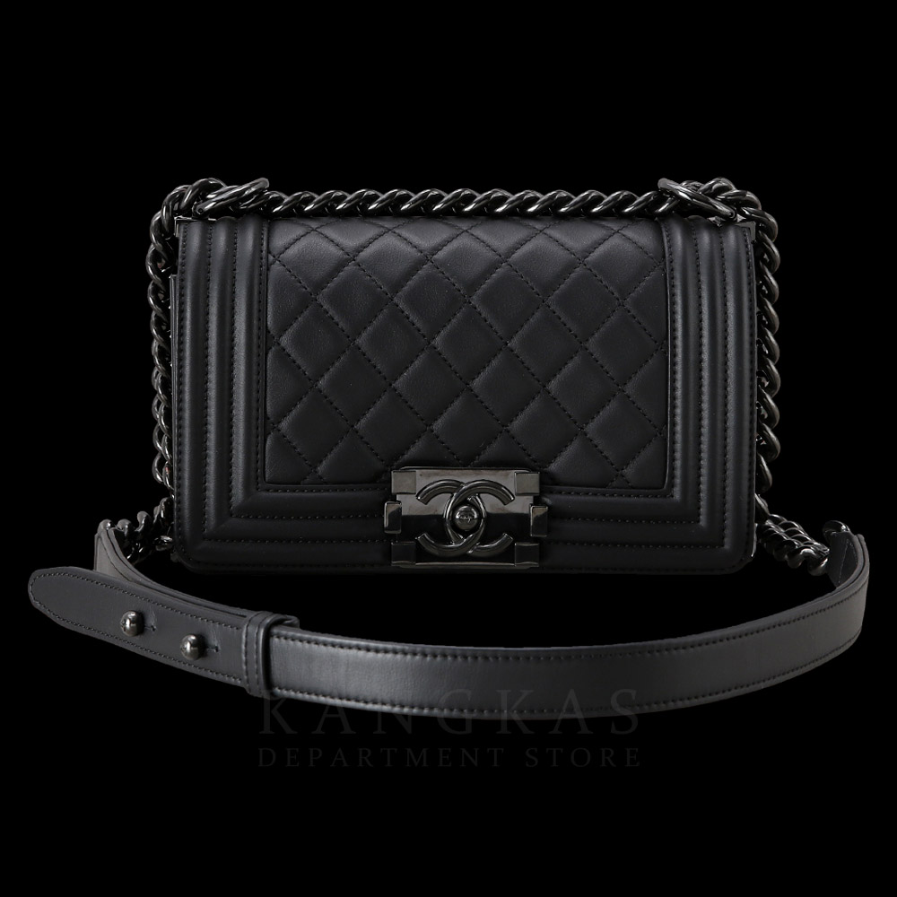 CHANEL(USED)샤넬 램스킨 보이샤넬 스몰 플랩백