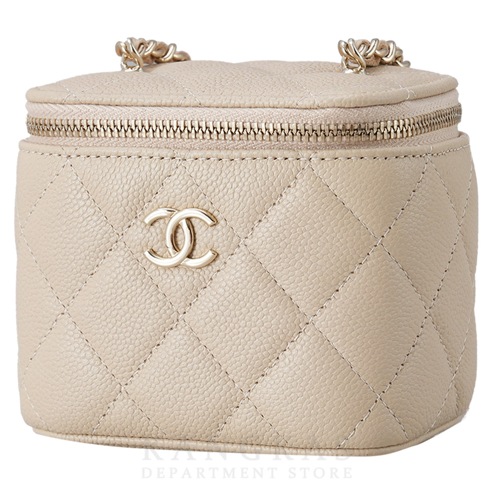CHANEL(USED)샤넬 베니티 스몰 탑 핸들 겸 숄더백