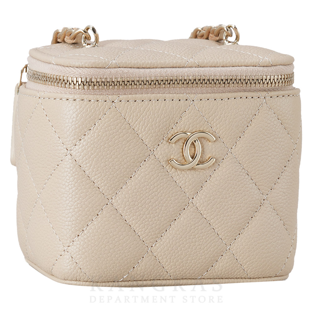 CHANEL(USED)샤넬 베니티 스몰 탑 핸들 겸 숄더백