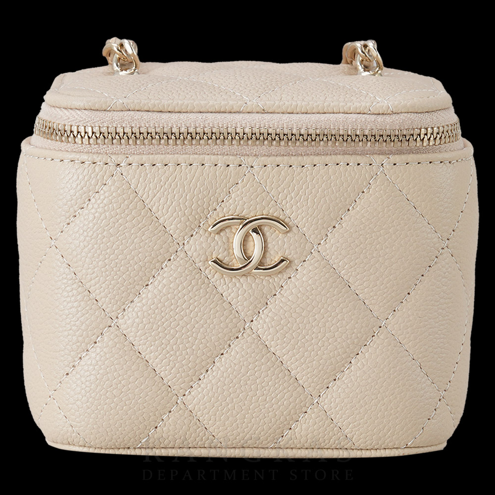 CHANEL(USED)샤넬 베니티 스몰 탑 핸들 겸 숄더백