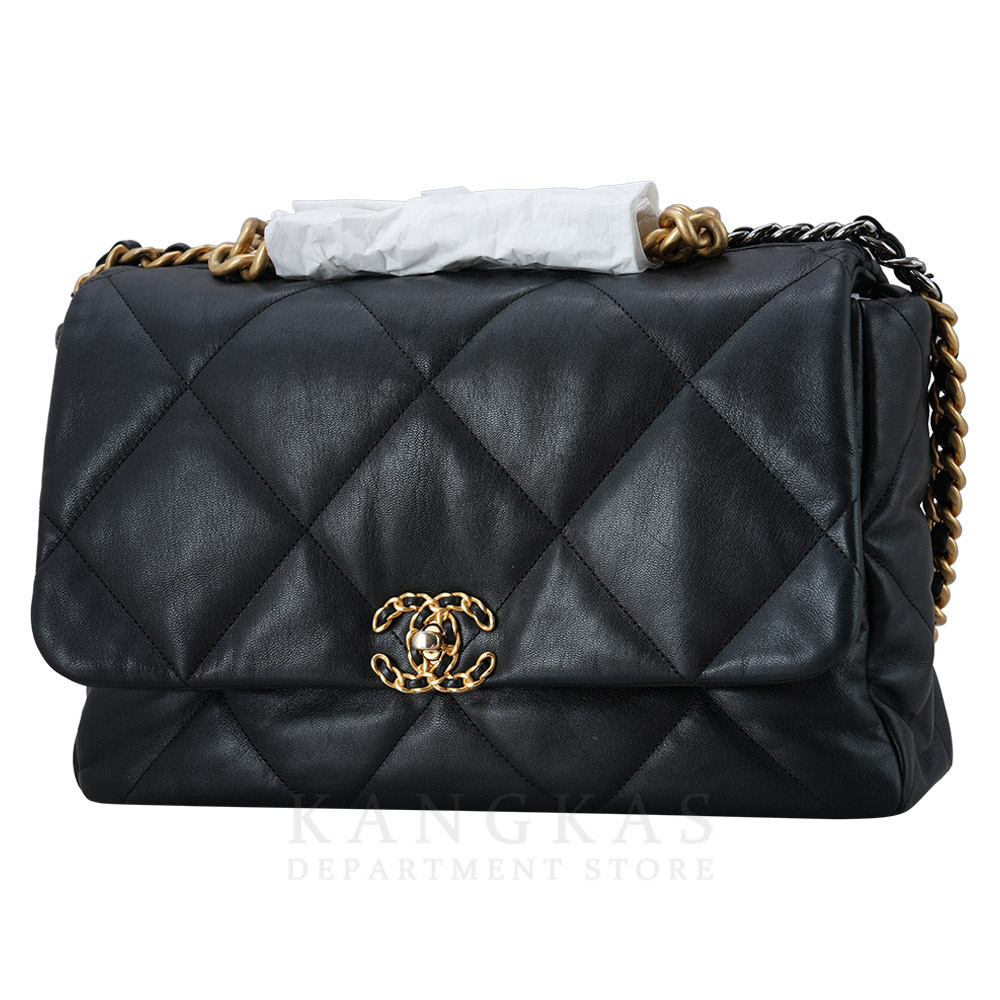 CHANEL(USED)샤넬 램스킨 19백 맥시