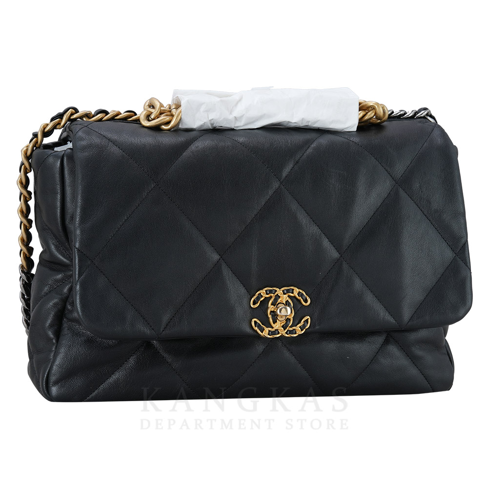 CHANEL(USED)샤넬 램스킨 19백 맥시