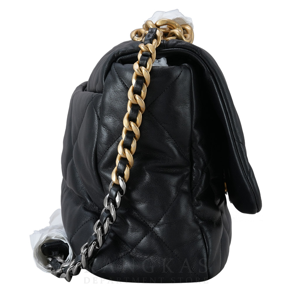 CHANEL(USED)샤넬 램스킨 19백 맥시